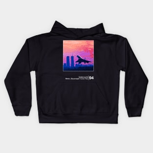 Underworld - Mmm... Skyscraper I Love You / Minimal Style Graphic Artwork Design Kids Hoodie